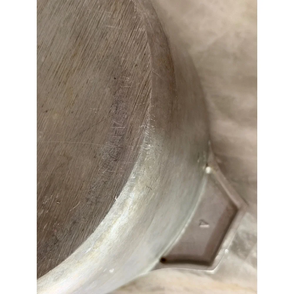 Wagner‎ Ware Magnalite Roaster Dutch Oven 4265-P Silver Vintage Lid 8qt
